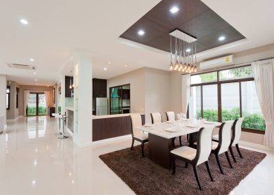 Modern dining room